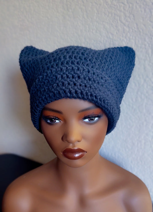 Crochet Cat Beanie